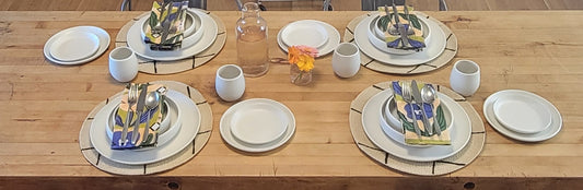 Teppi Block Print Napkins Set of 4