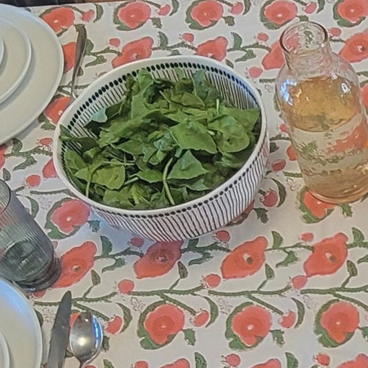 Sprout Stamped Mixing Bowl Lerge 9.5 Inch