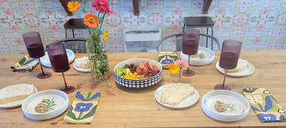 Ink Imprint Serving Bowl