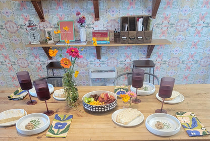 Ink Imprint Serving Bowl