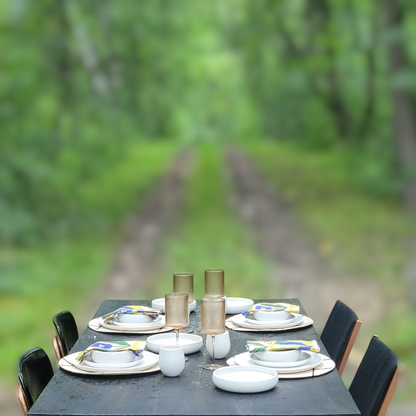 Vikko - Decor, Malibu, Ribbed Wine Glass, 17 oz