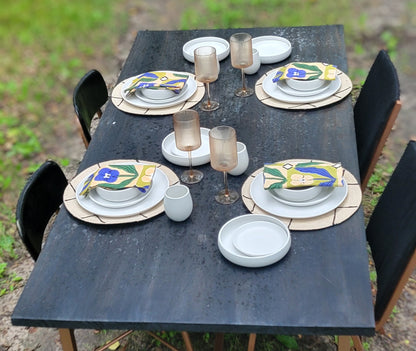 La Marsa Place Setting - Set of 6 Chalk