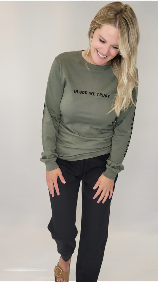 In God We Trust Long Sleeve T-Shirt