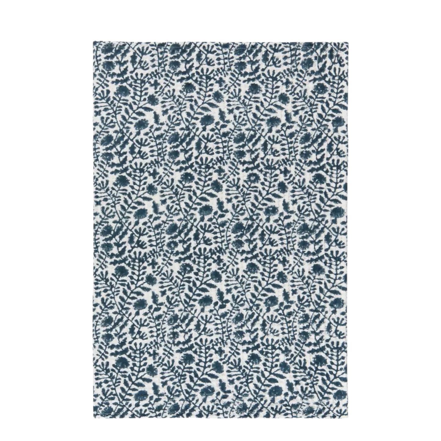 Jasmine Block Print Waffle Dishtowel