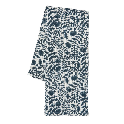 Jasmine Block Print Waffle Dishtowel