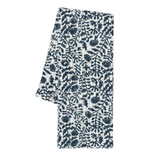 Jasmine Block Print Waffle Dishtowel